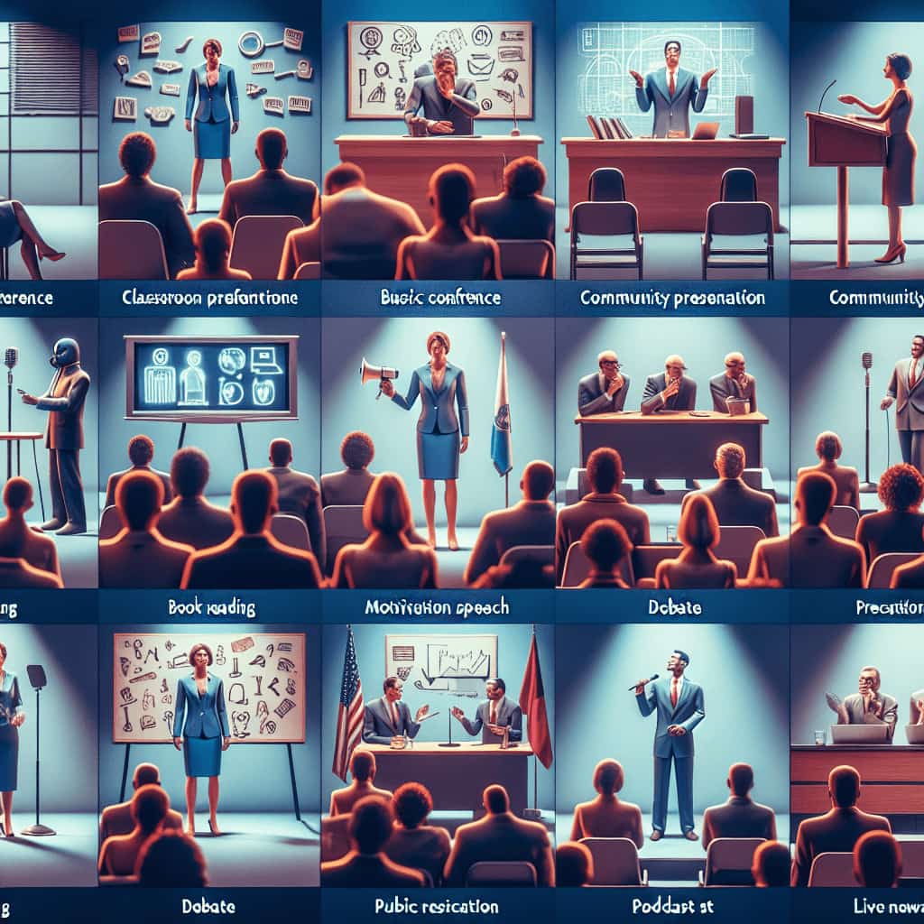 public speaking practice exercises 10 Effective public speaking ...